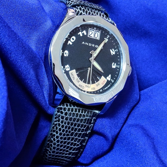 Android AD346 Big Date Retrogate Swiss Movt Men's Watch 44mm - Picture 5 of 10